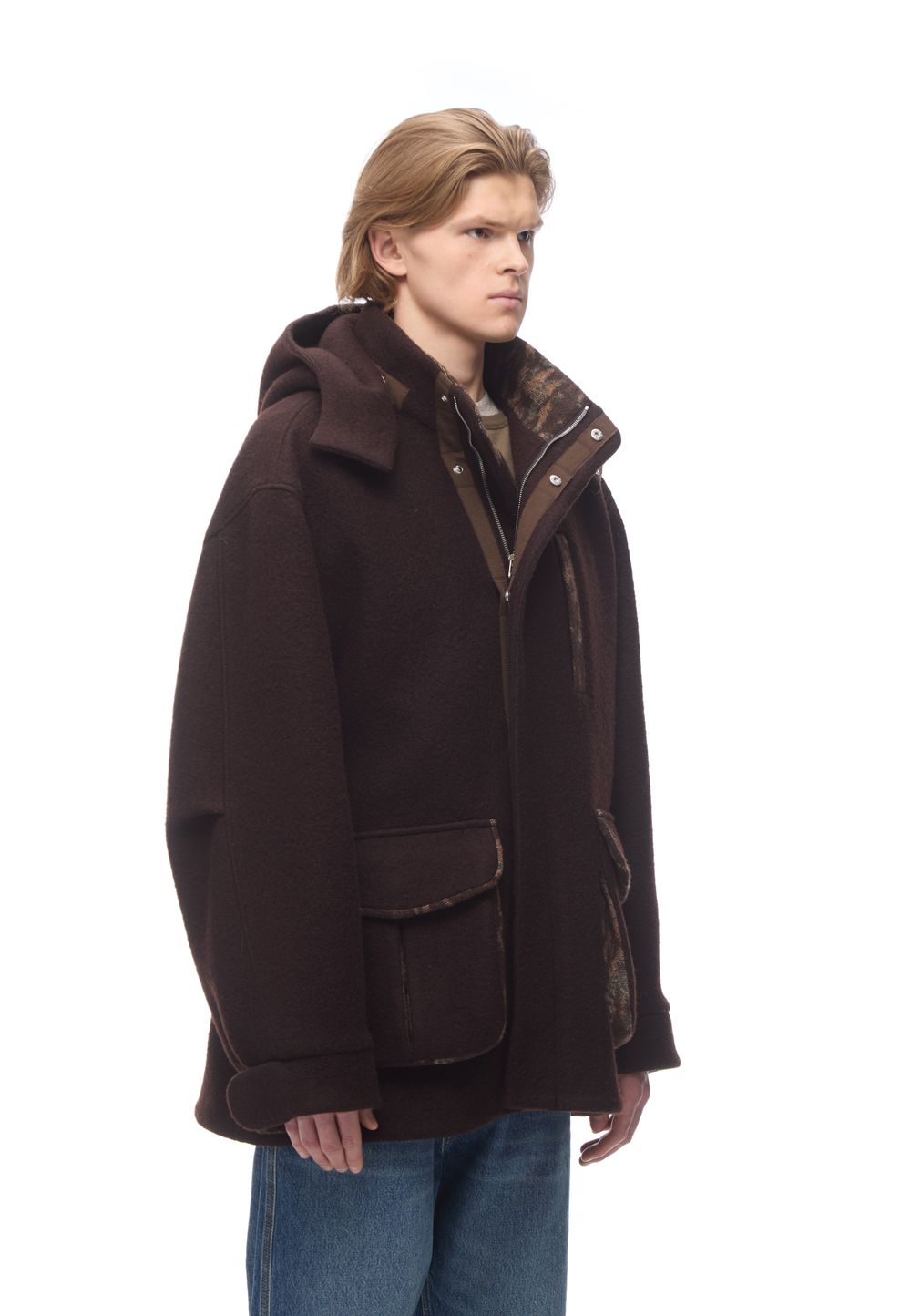 Парка Wool Parka with Camouflage