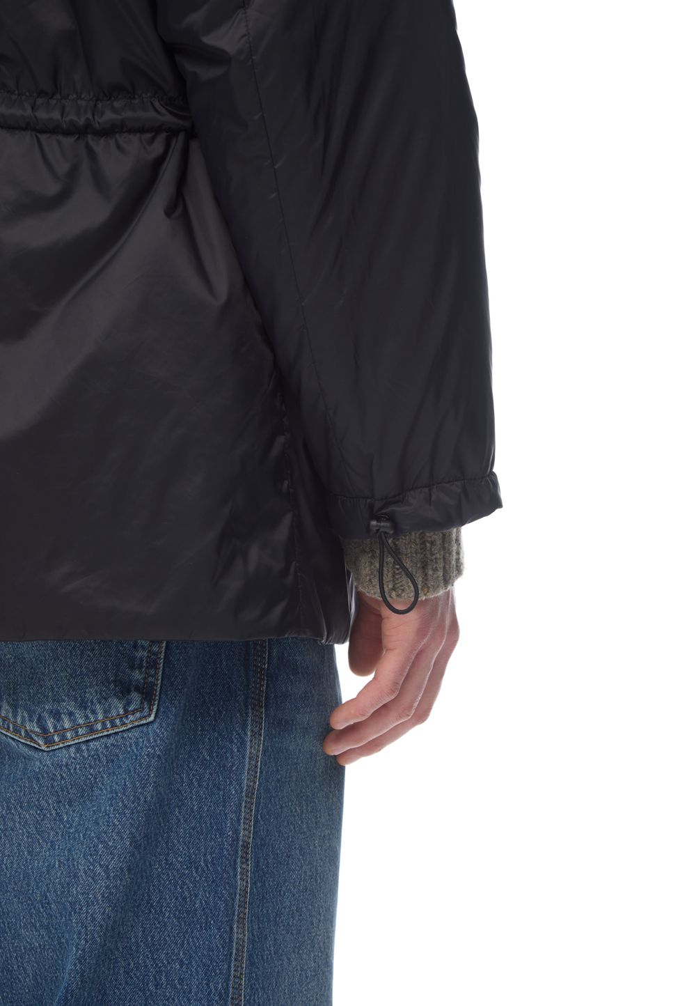 Парка с синтепоном Black Travel Coat