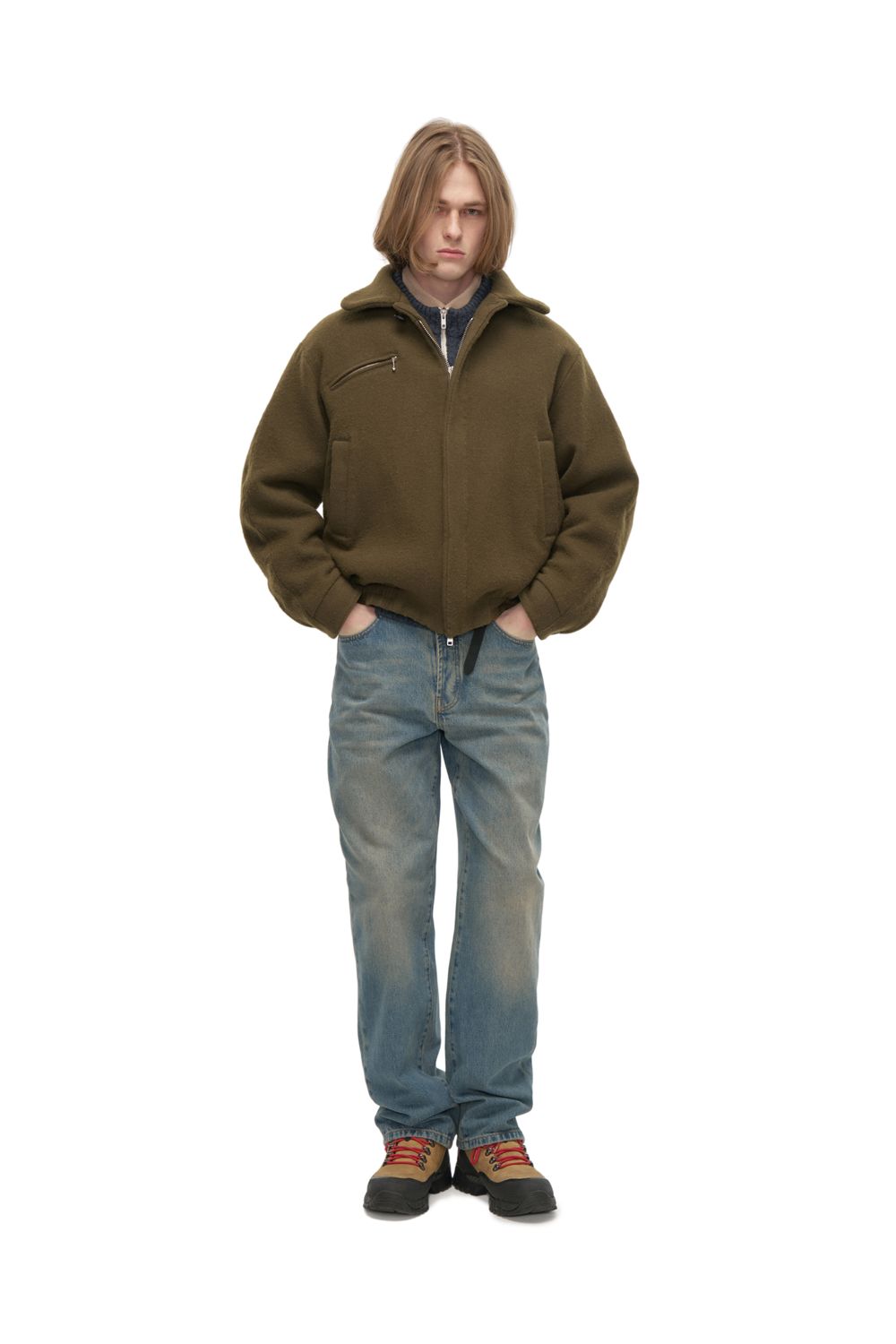 Бомбер Khaki Motor Silhouette Remix (Хаки мото-силуэт)