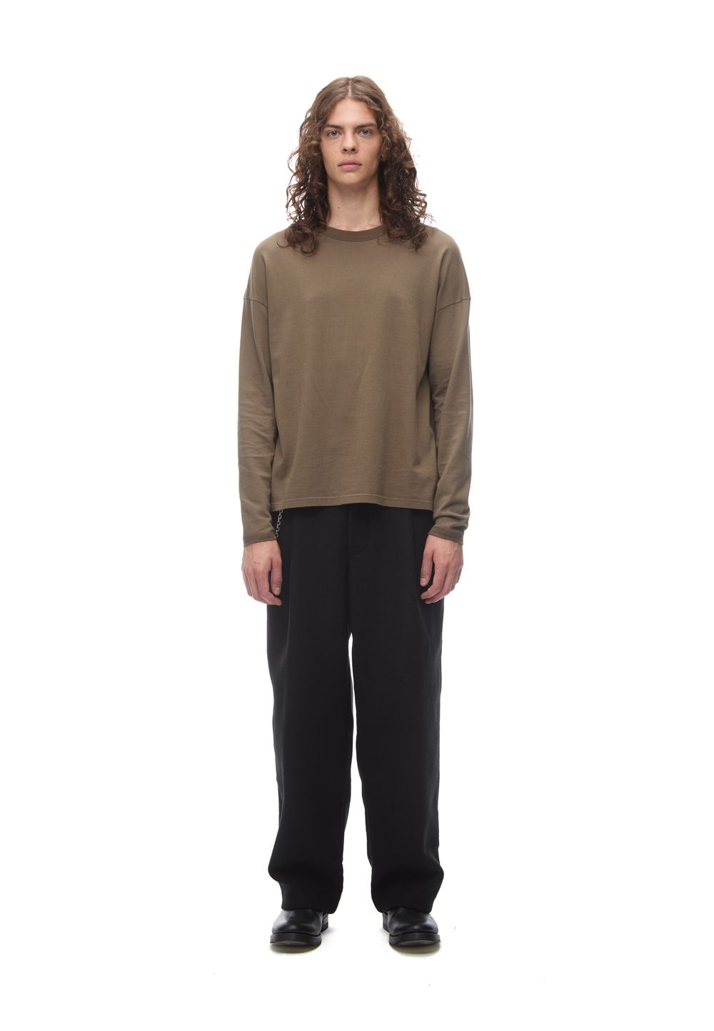 Брюки Black Wool Trousers