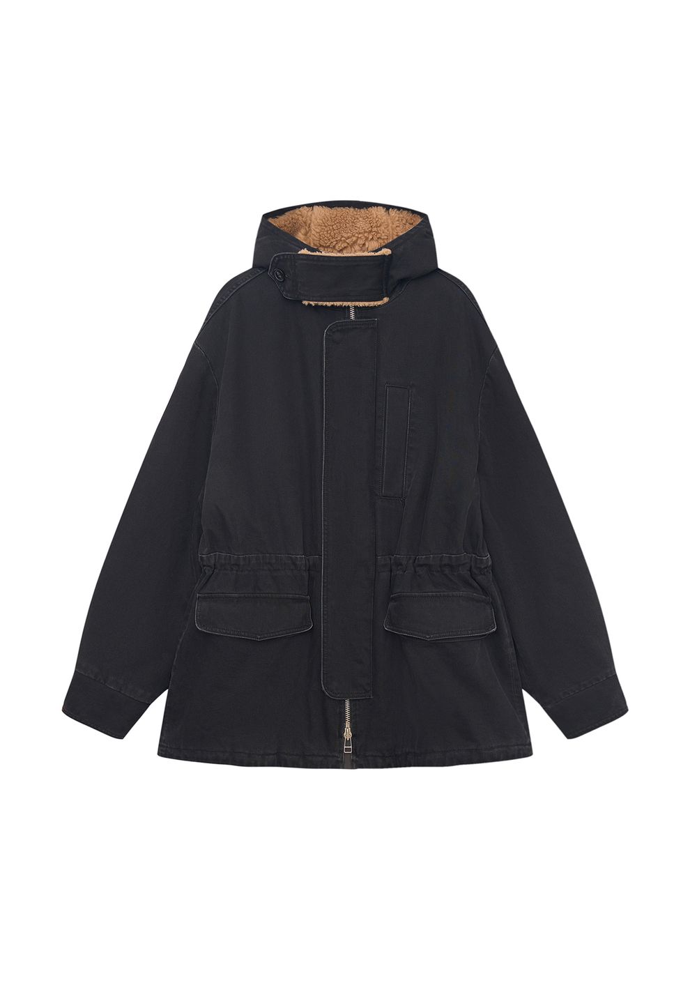 Парка из денима Carbon Cotton Denim Parka