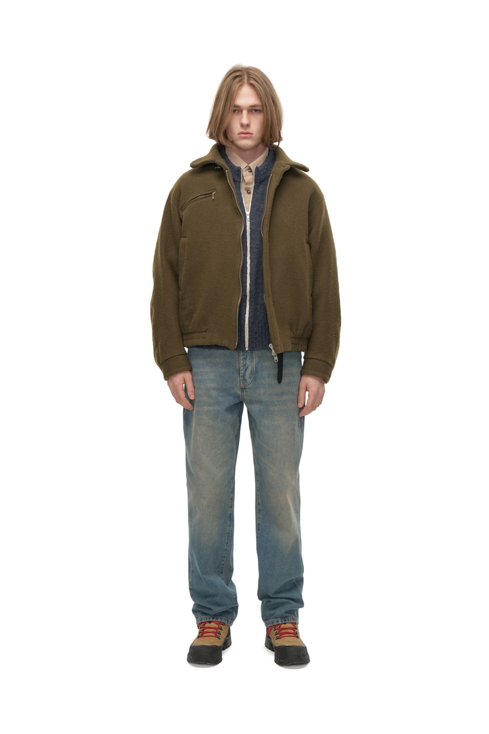 Бомбер Khaki Motor Silhouette Remix (Хаки мото-силуэт)