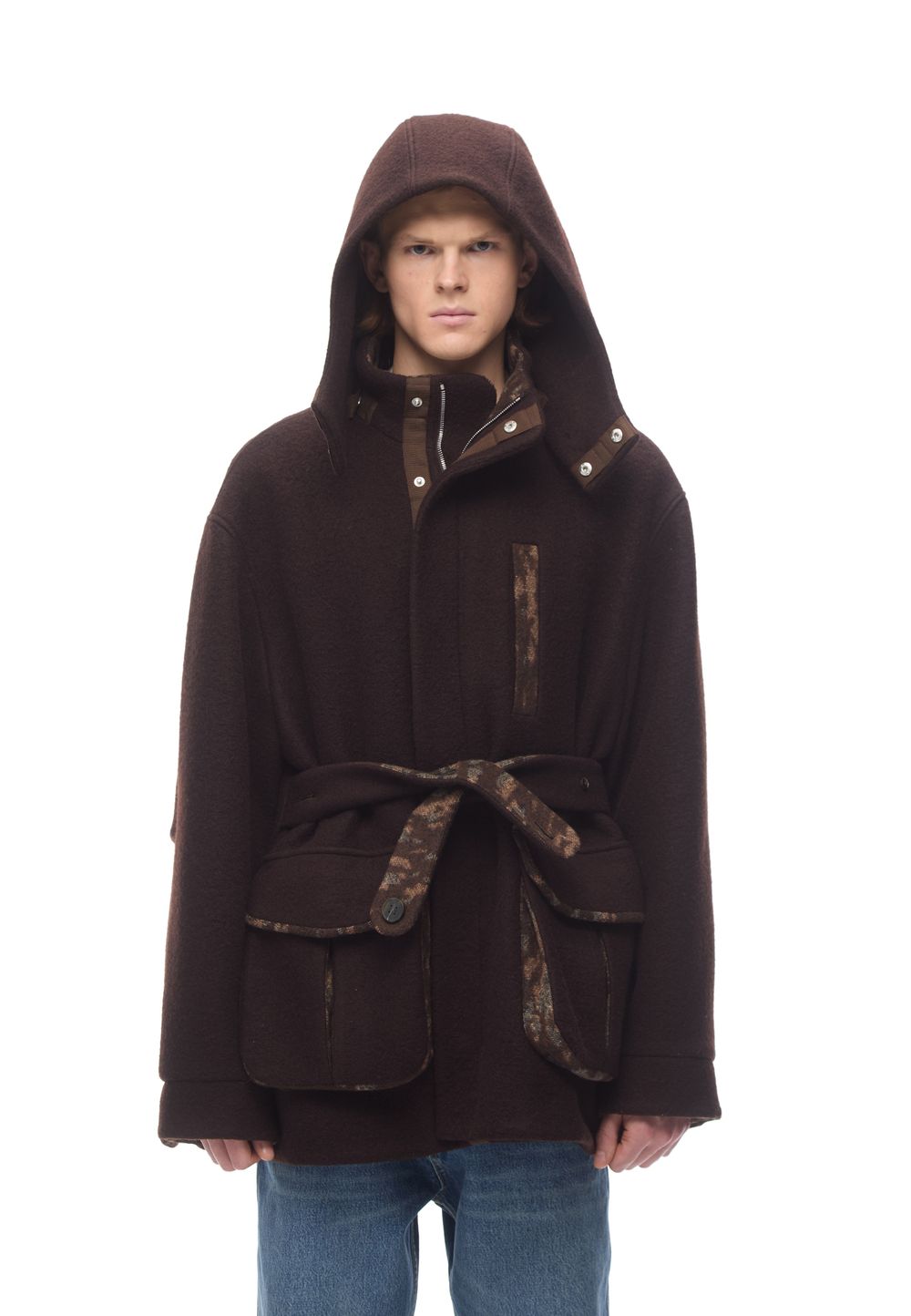 Парка Wool Parka with Camouflage