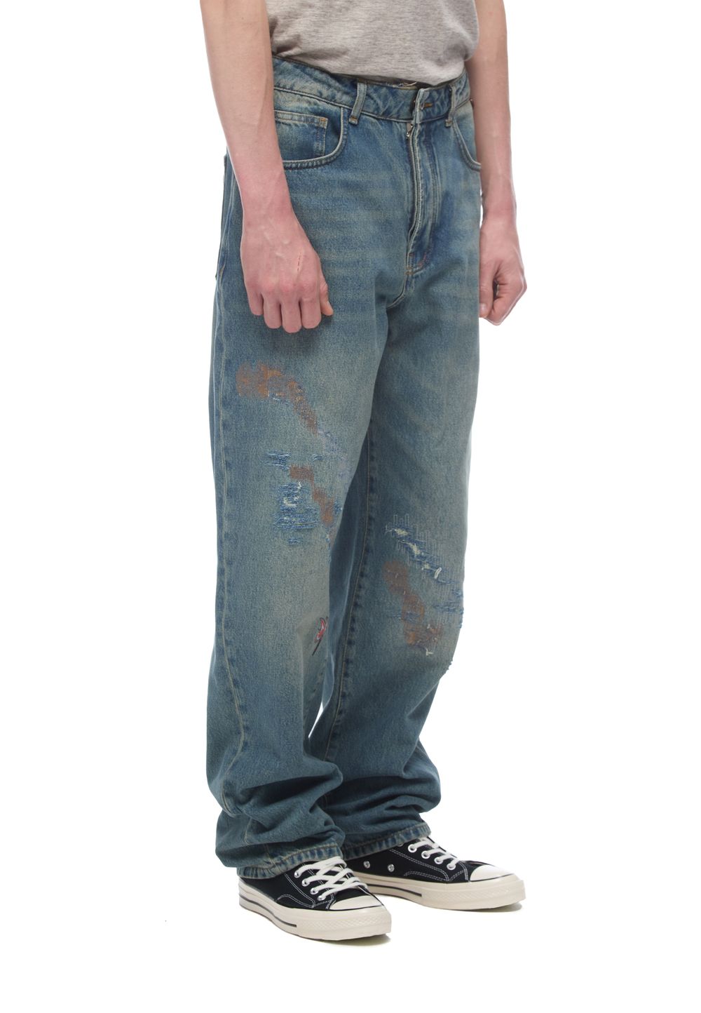 Джинсы Embroidery Dirty Jeans Atelier 1