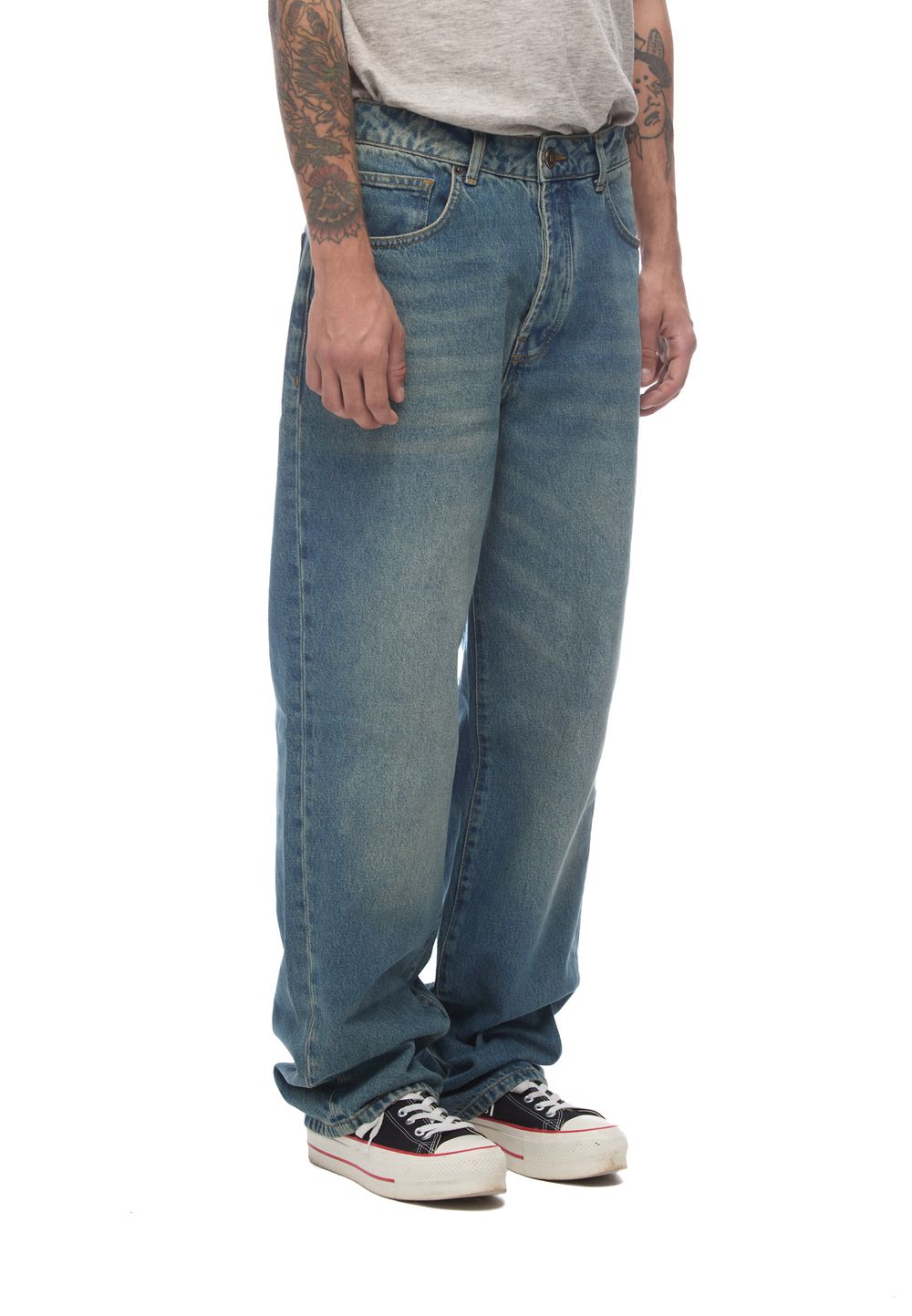 Джинсы Embroidery Dirty Jeans