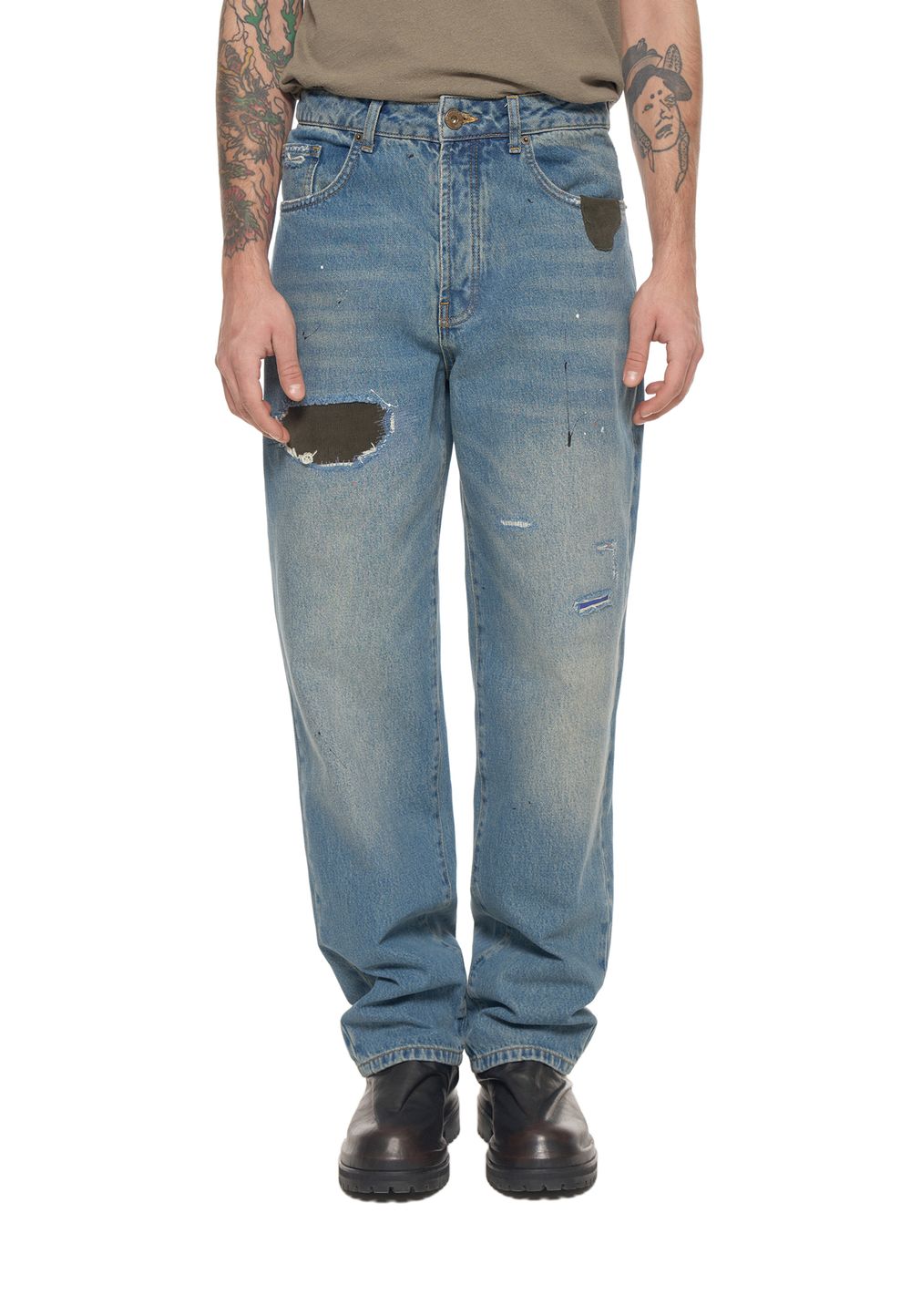 Джинсы Embroidery Dirty Jeans Atelier 3