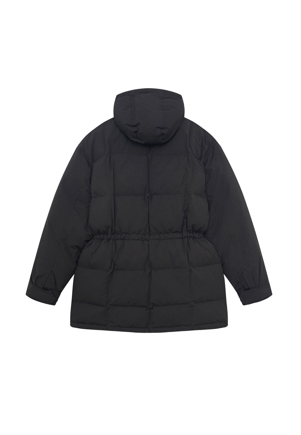 Пуховая парка Black Down Coat