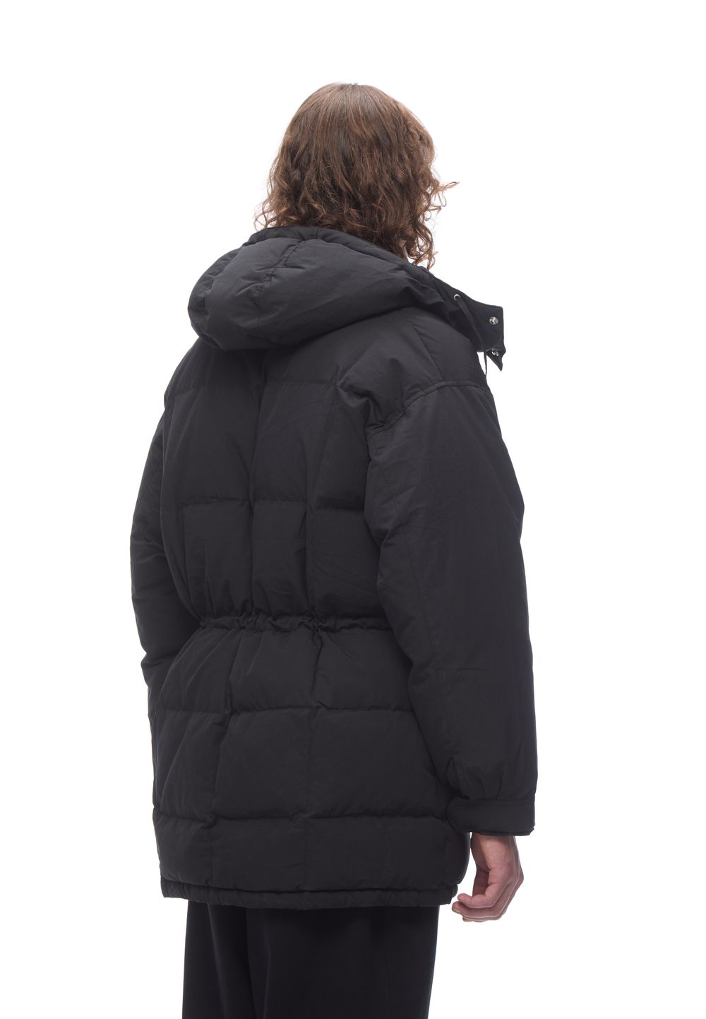 Пуховая парка Black Down Coat