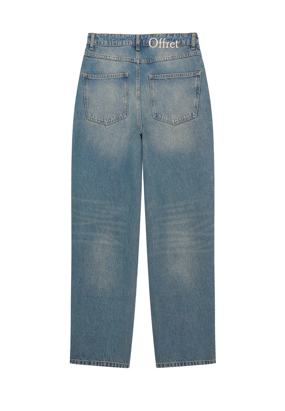 Джинсы Embroidery Dirty Jeans