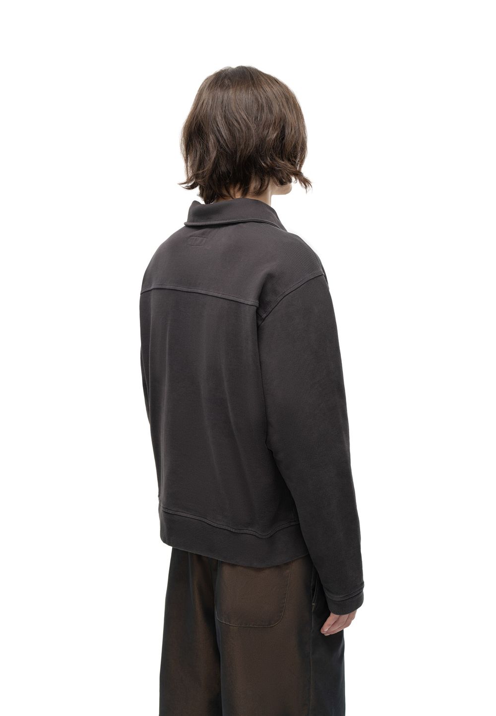Свитшот Graphite Zip Sweatshirt (графитовый на молнии)