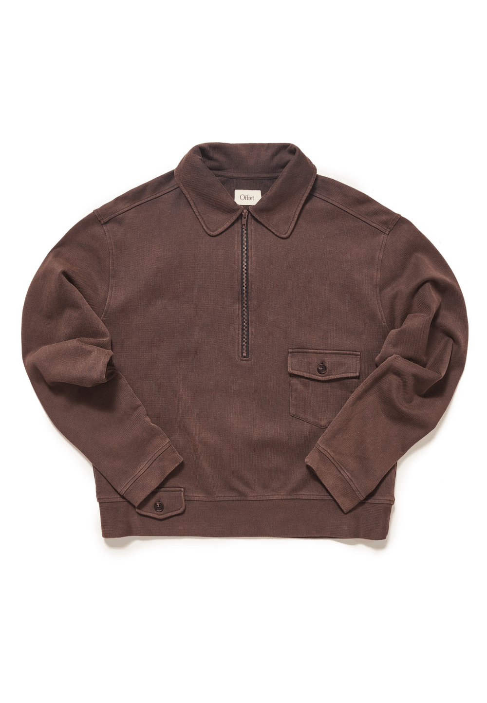 Халфзип Brown Vintage