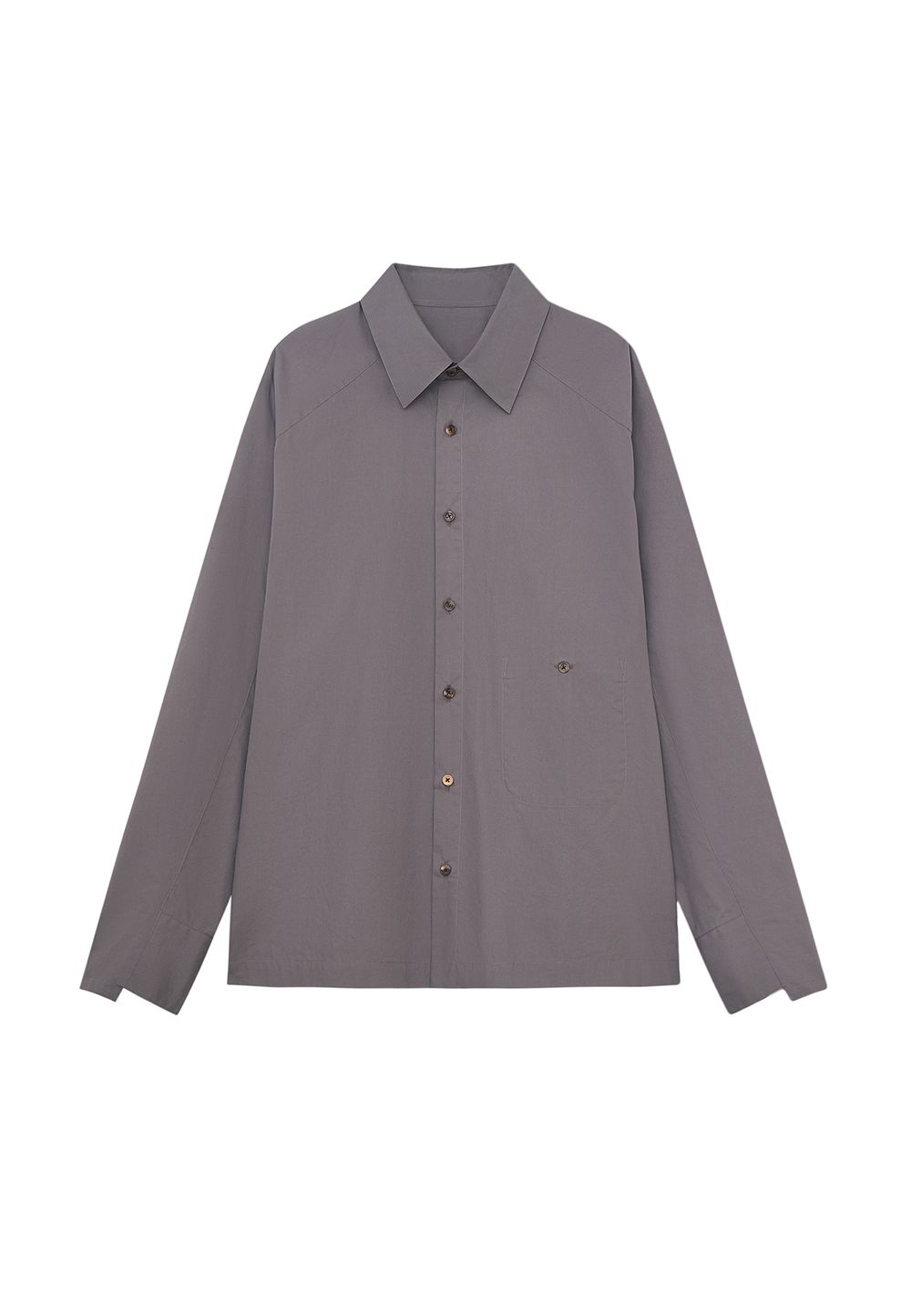 Рубашка с длинными рукавами Raglan Overshirt Charcoal