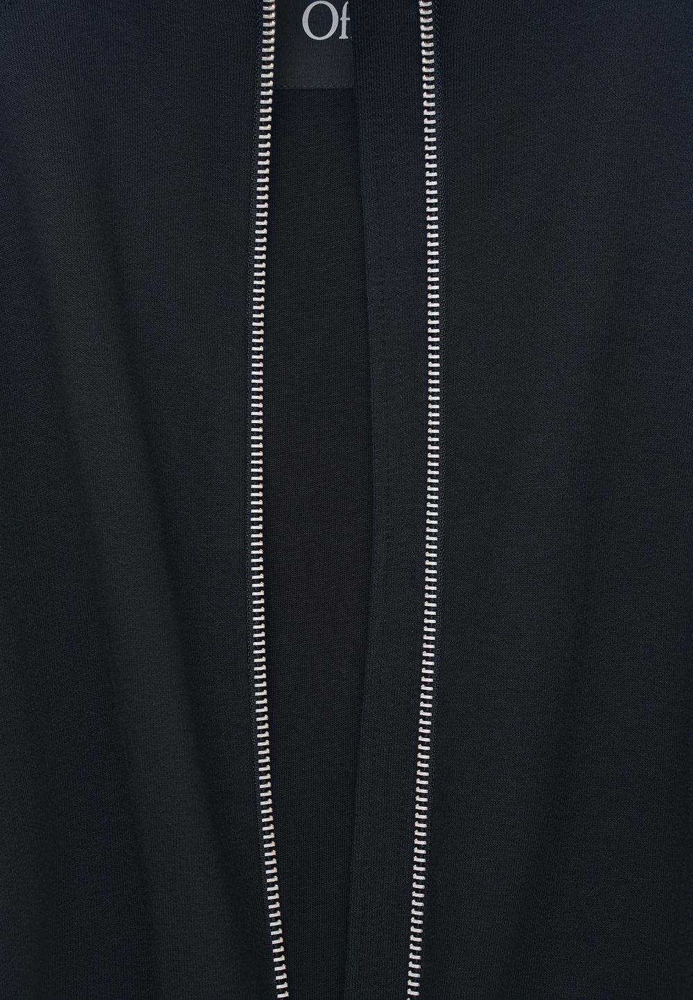 Бомбер на молнии «Offret» Black Cotton Double Zip