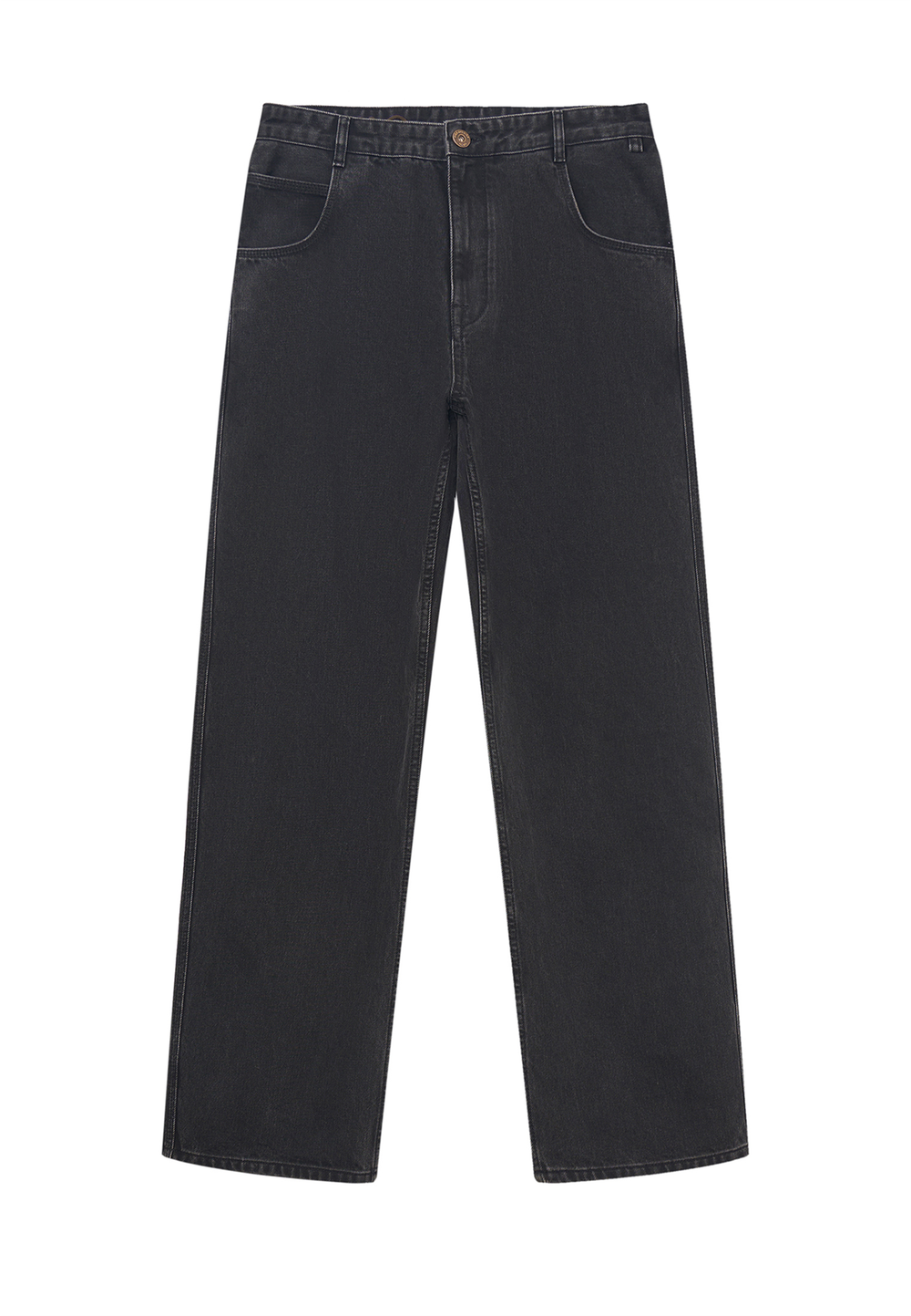 Джинсы Embroidery Loose Black Jeans