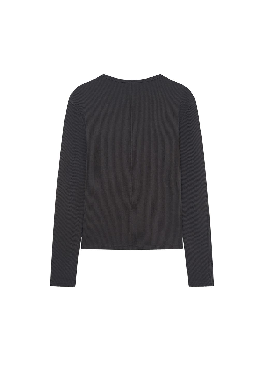 Лонгслив Rib Henley Shirt