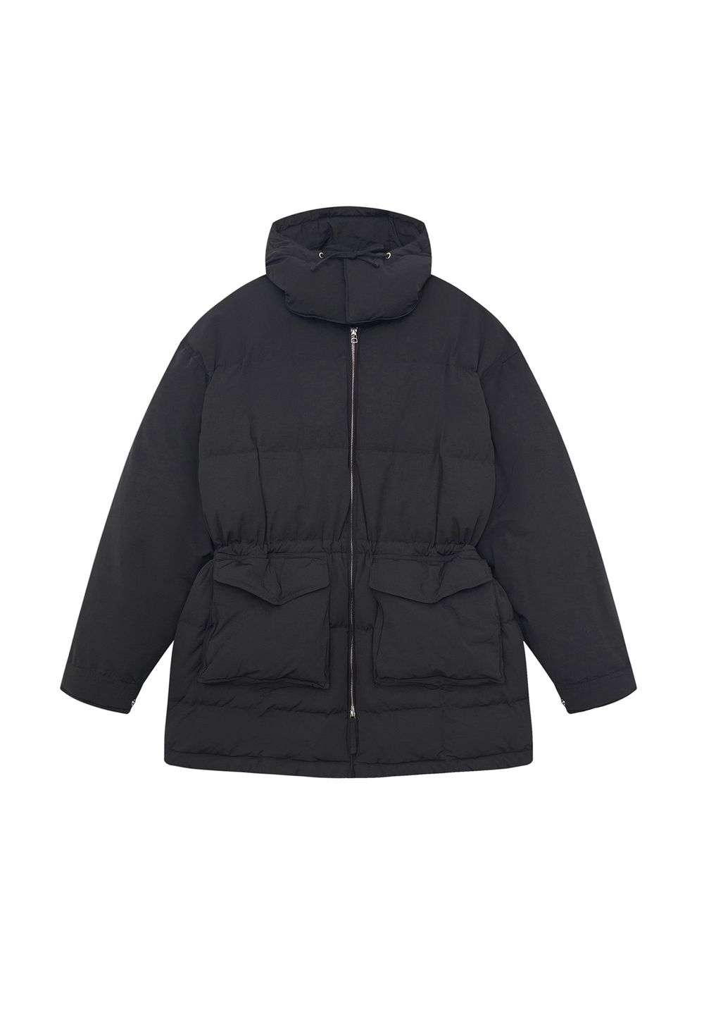Пуховая парка Black Down Coat
