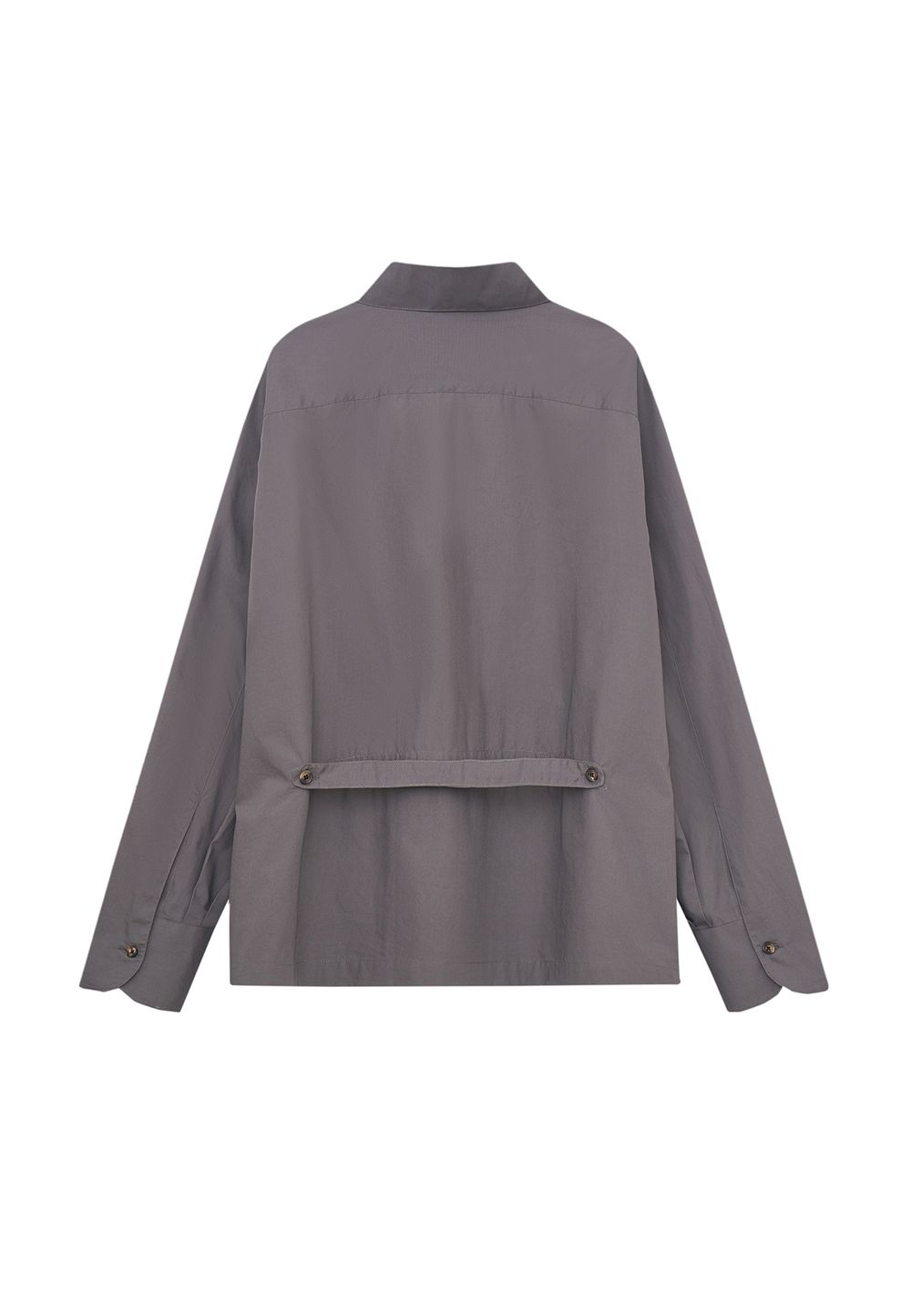 Рубашка с длинными рукавами Raglan Overshirt Charcoal