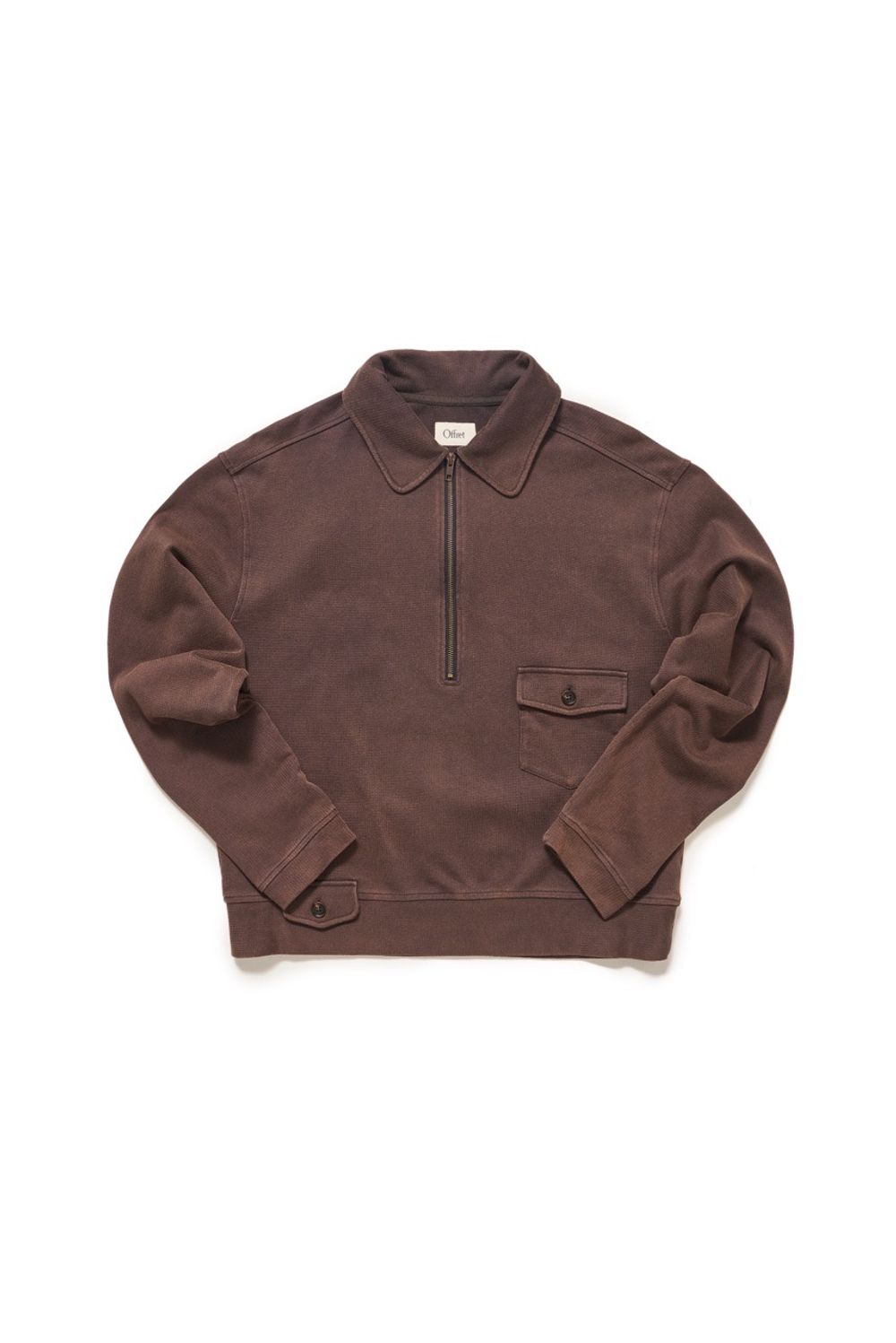 Свитшот Retro Zip Sweatshirt (ретро на молнии)