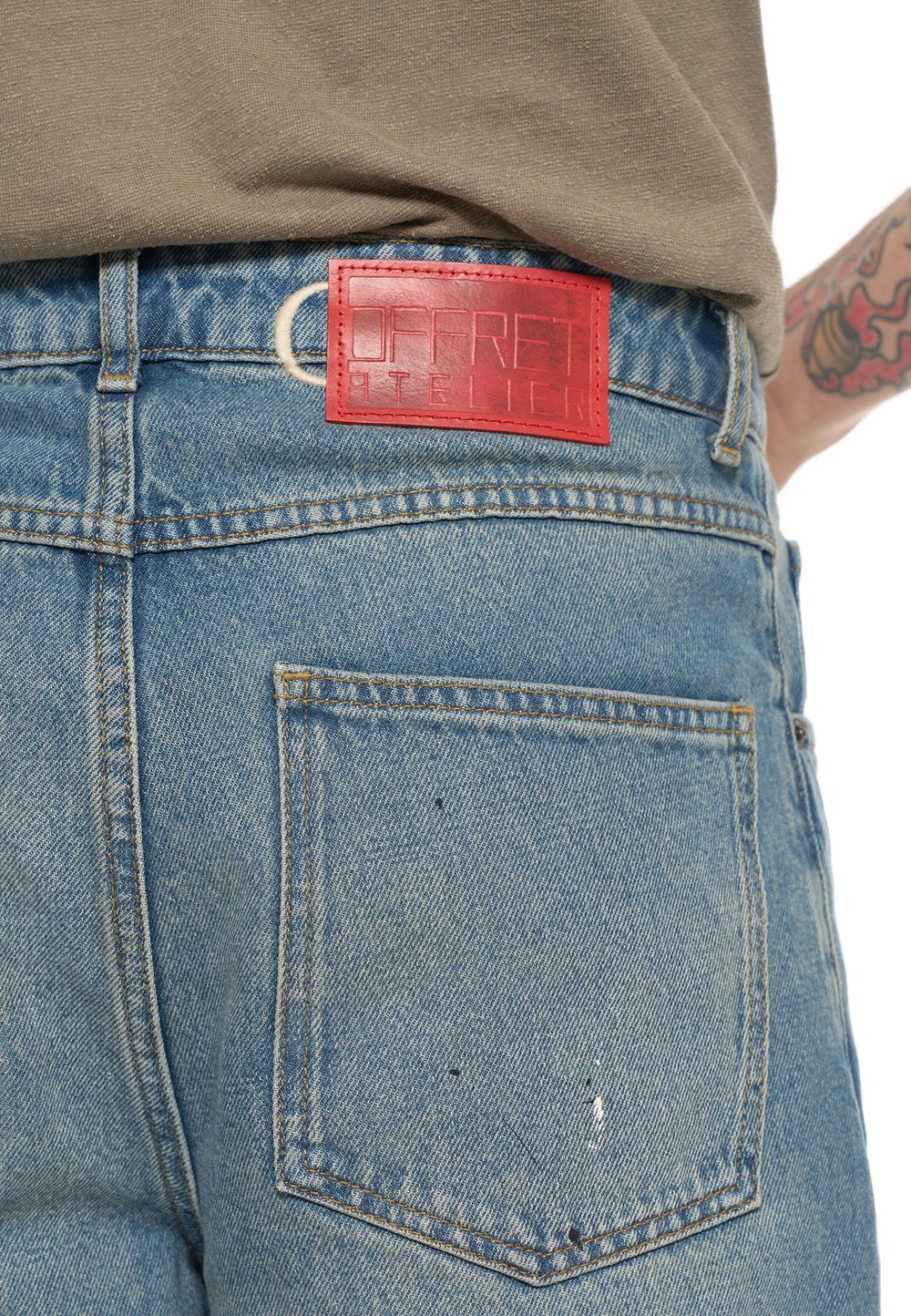 Джинсы Embroidery Dirty Jeans Atelier 3