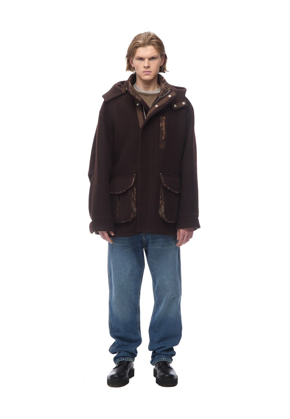 Парка Wool Parka with Camouflage