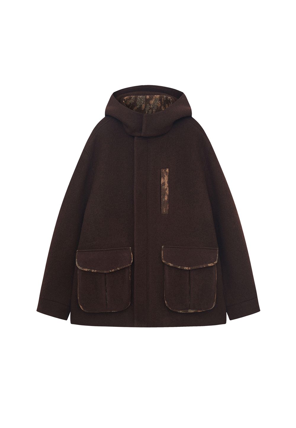 Парка Wool Parka with Camouflage