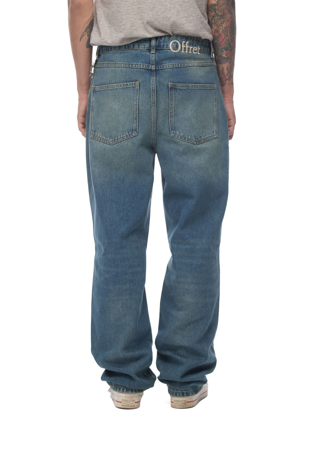 Джинсы Embroidery Dirty Jeans