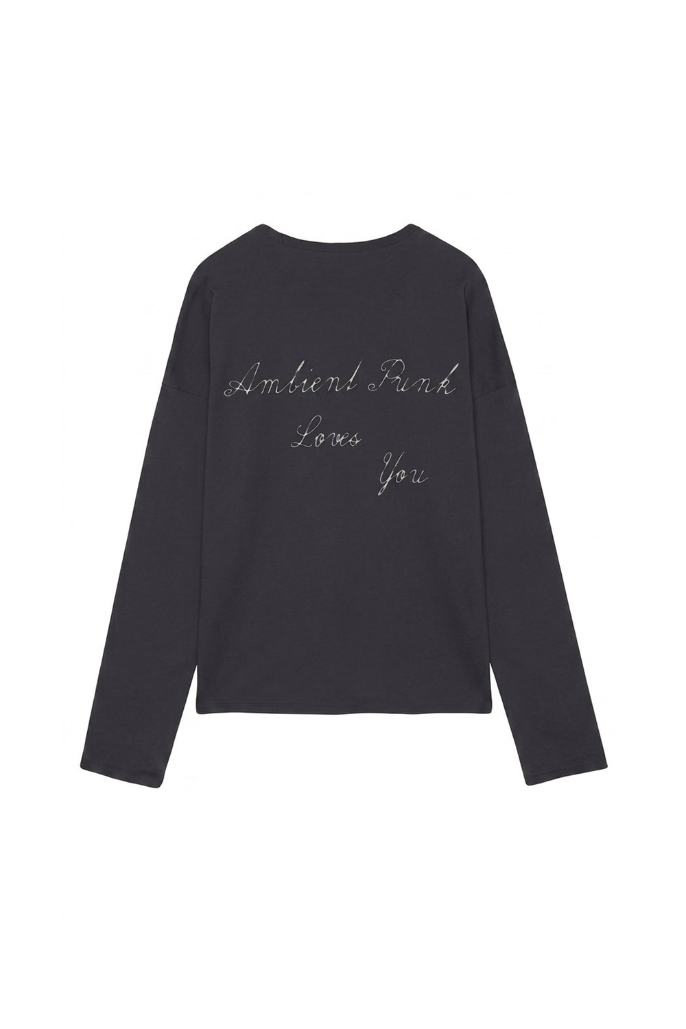 Лонгслив Cursive (курсивный)