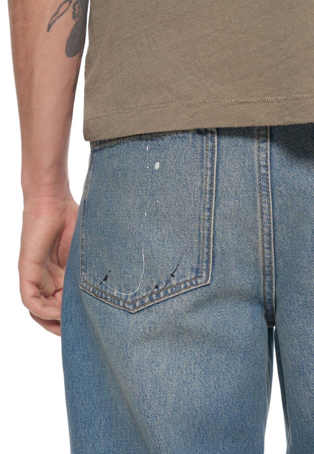 Джинсы Embroidery Dirty Jeans Atelier 3