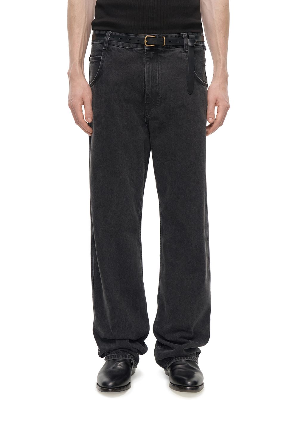 Джинсы Loose Black (Свободные чёрные)