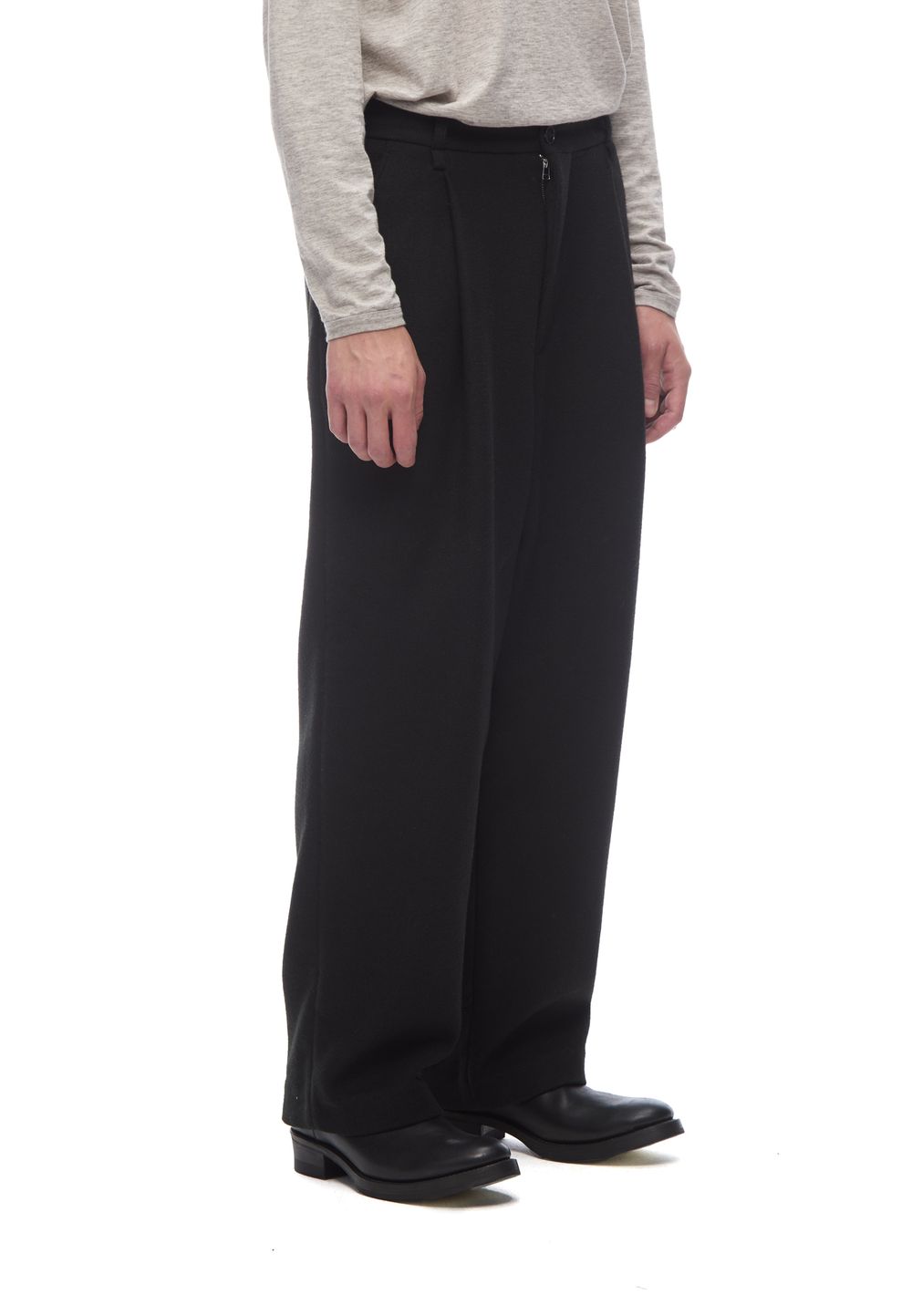 Брюки Black Wool Trousers