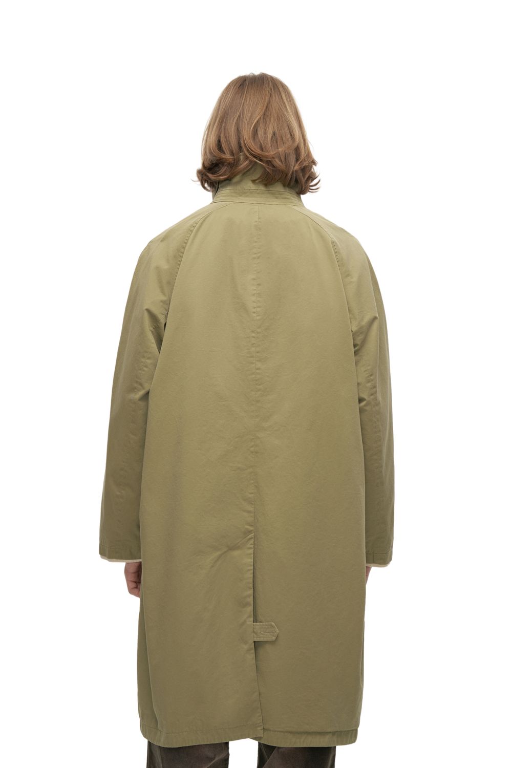 Плащ Washed Khaki Trench Coat (Выстиранный хаки тренч)