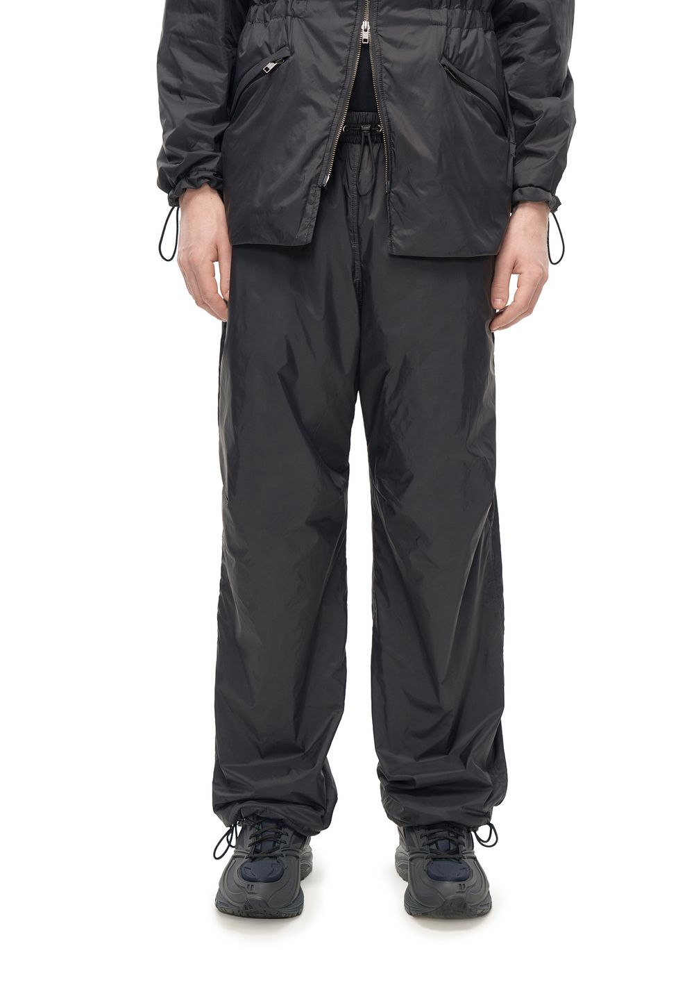 Брюки утепленные Puffer Black (Дутые чёрные)
