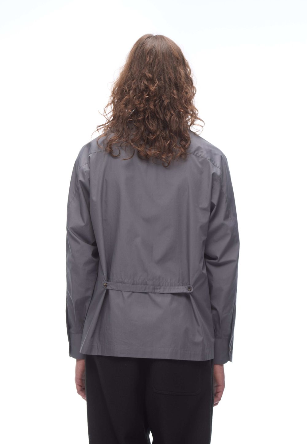 Рубашка с длинными рукавами Raglan Overshirt Charcoal