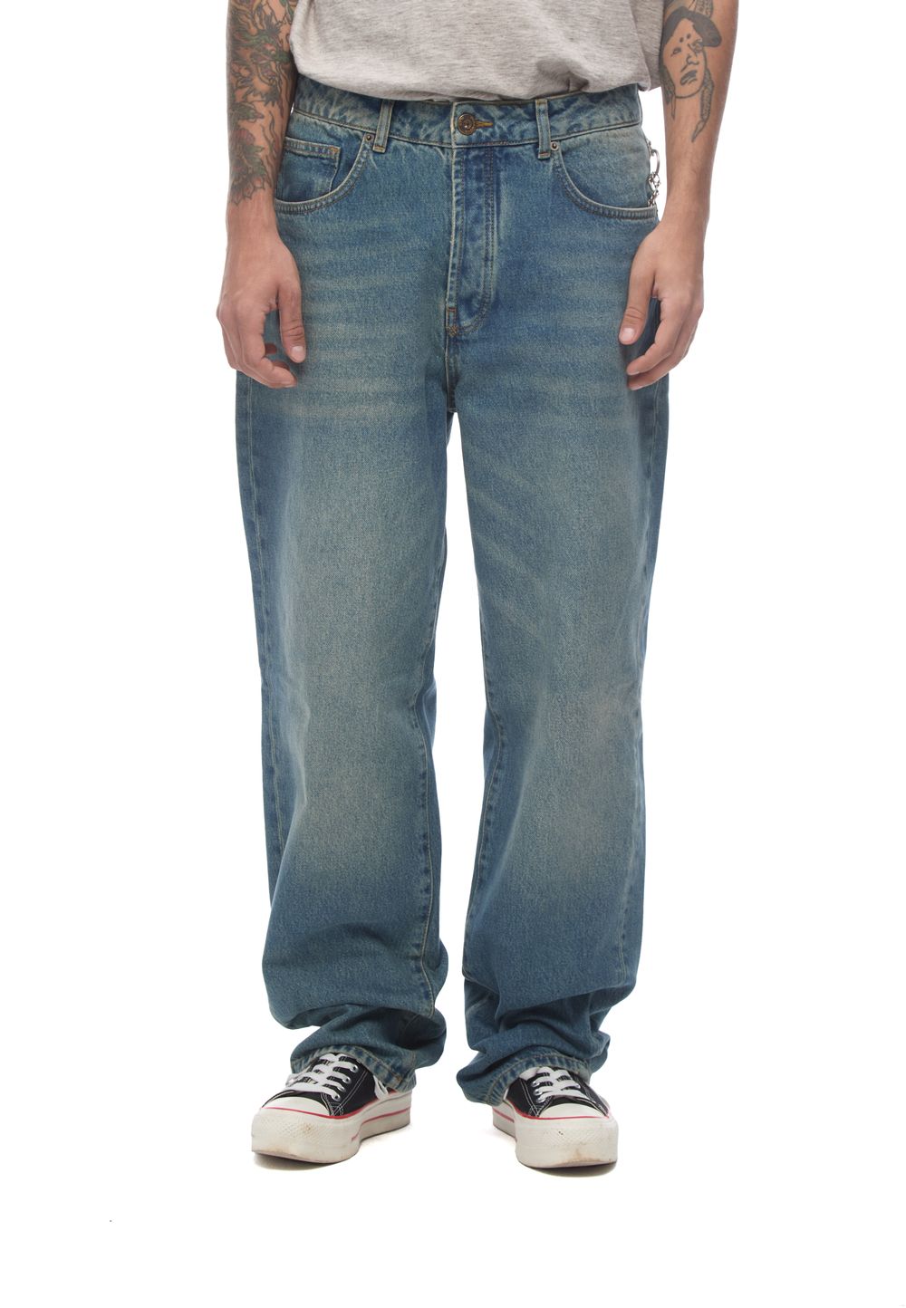 Джинсы Embroidery Dirty Jeans
