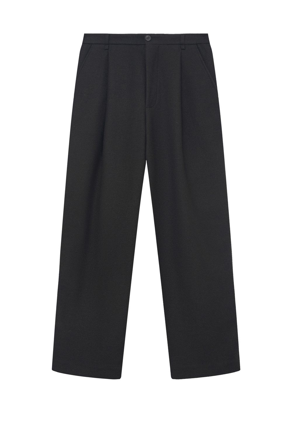 Брюки Black Wool Trousers