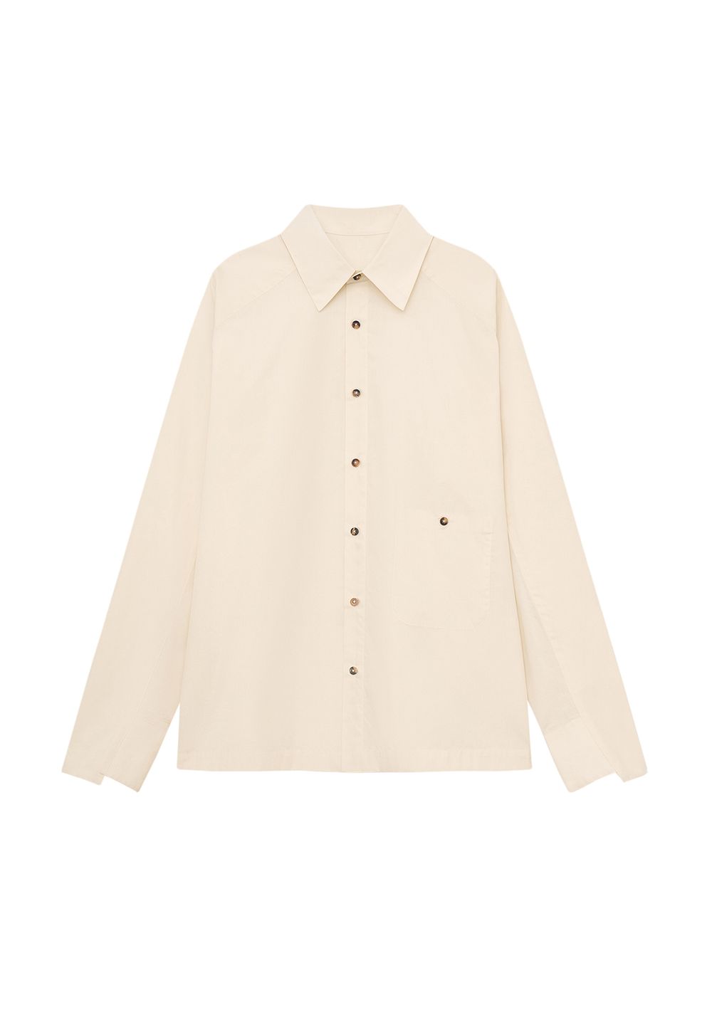 Рубашка с длинными рукавами Raglan Overshirt Ivory