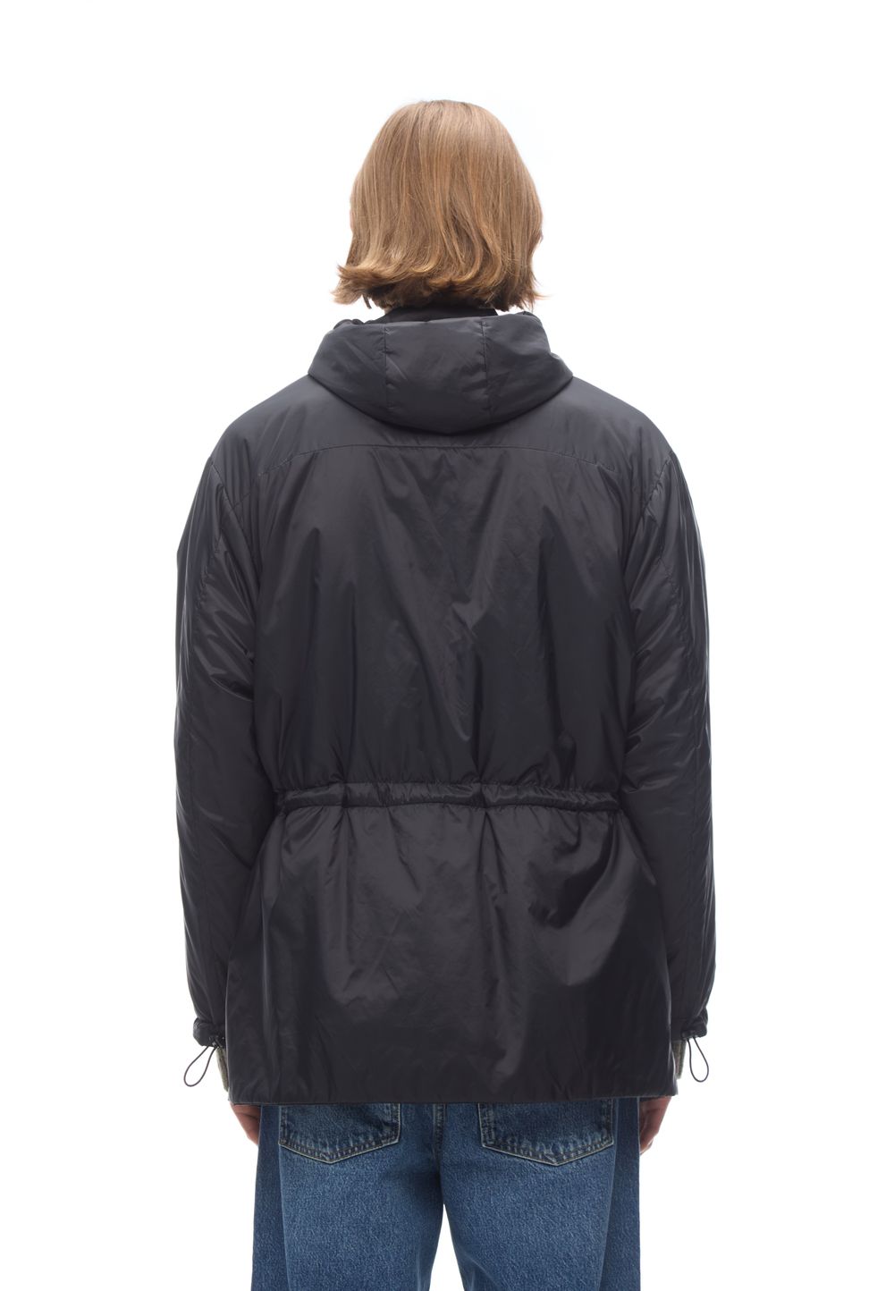 Парка с синтепоном Black Travel Coat