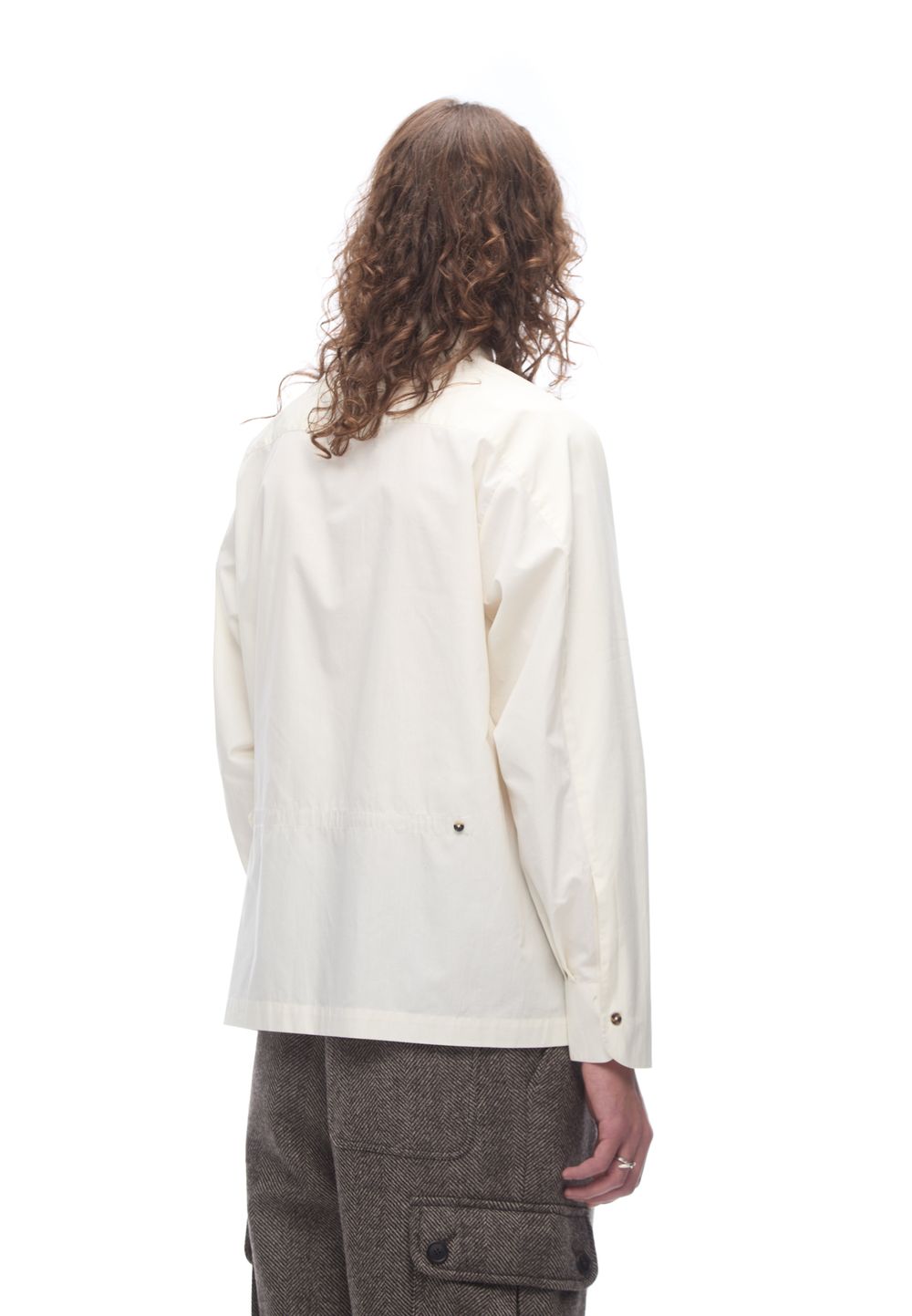 Рубашка с длинными рукавами Raglan Overshirt Ivory