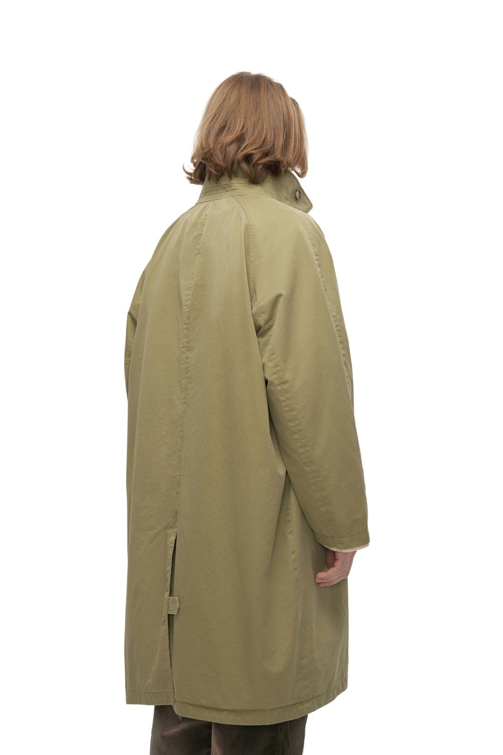 Плащ Washed Khaki Trench Coat (Выстиранный хаки тренч)