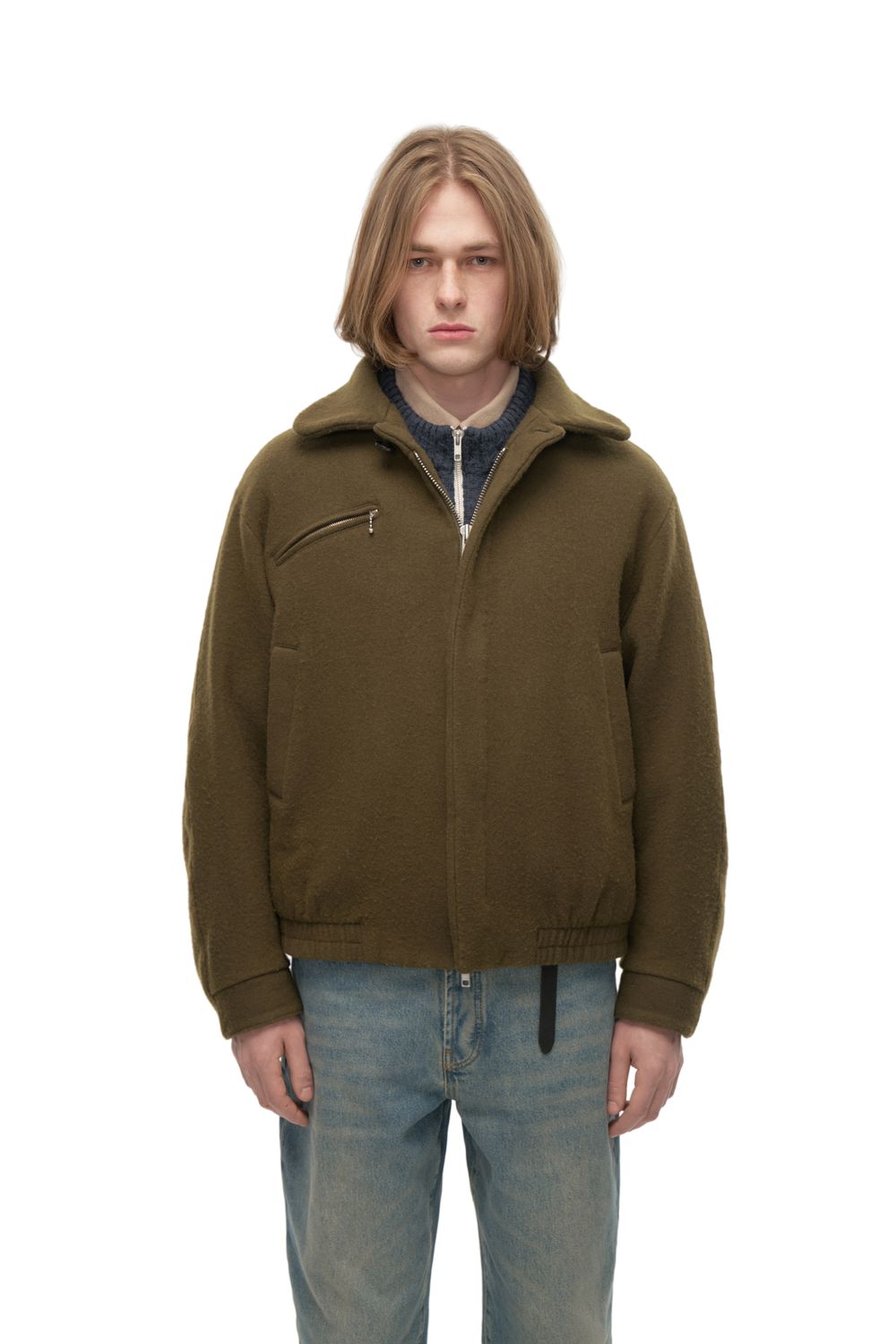 Бомбер Khaki Motor Silhouette Remix (Хаки мото-силуэт)