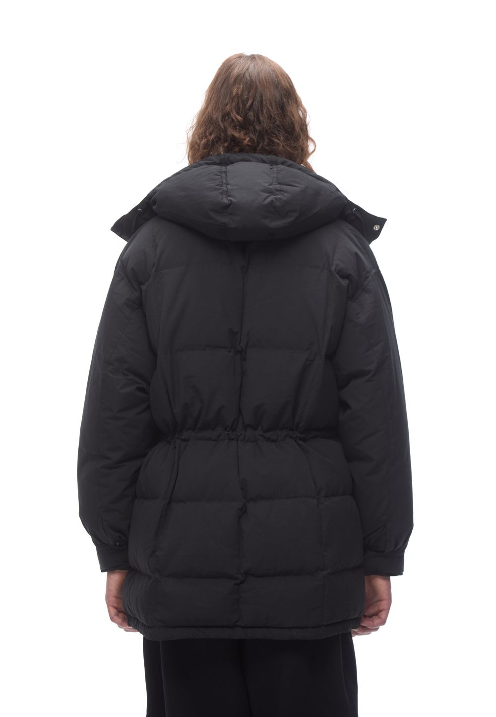 Пуховая парка Black Down Coat