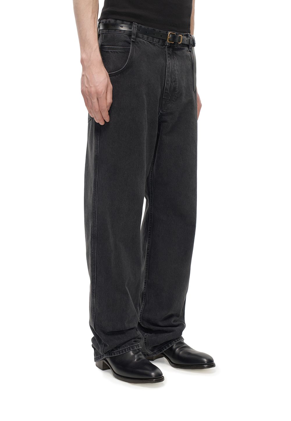 Джинсы Loose Black (Свободные чёрные)