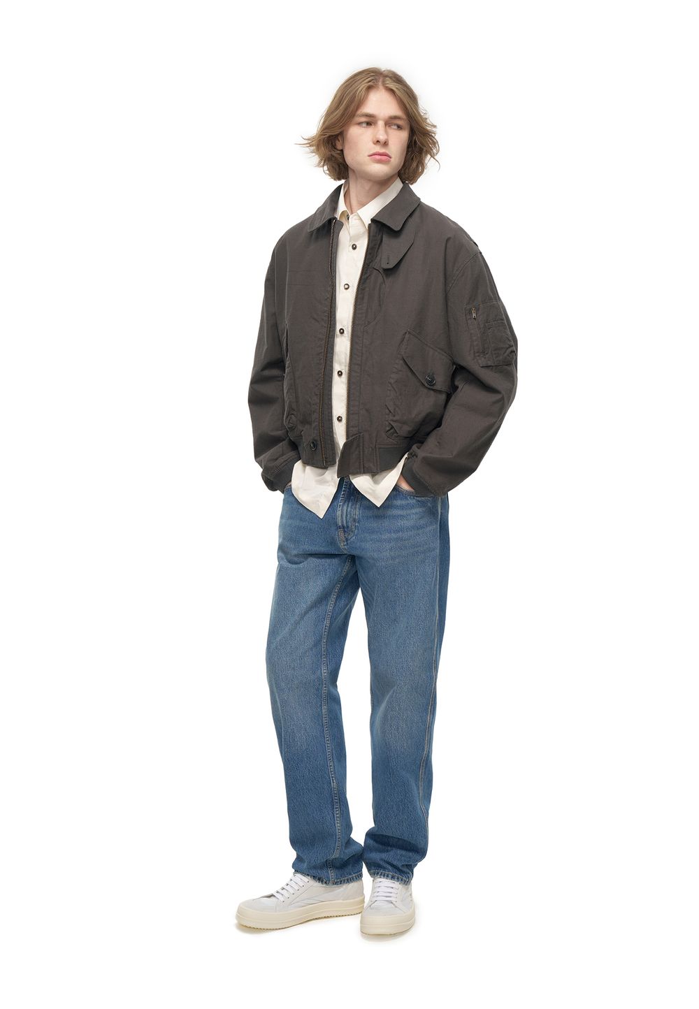 Джинсы Blue Washed (Синие выстиранные)