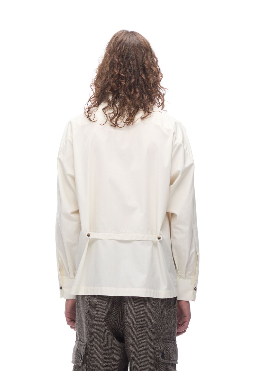 Рубашка с длинными рукавами Raglan Overshirt Ivory