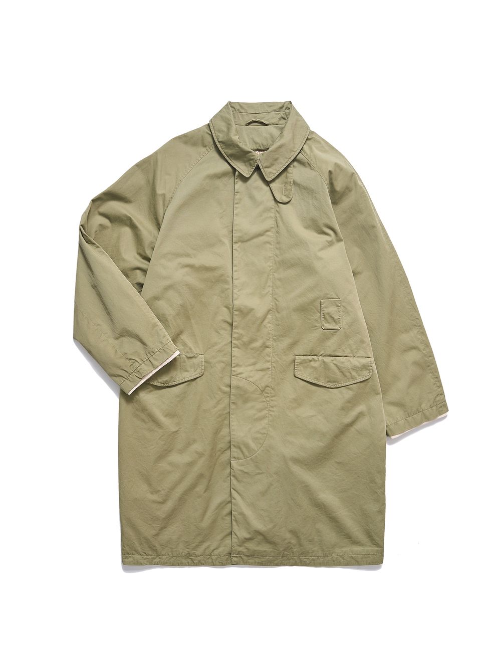 Плащ Washed Khaki Trench Coat (Выстиранный хаки тренч)
