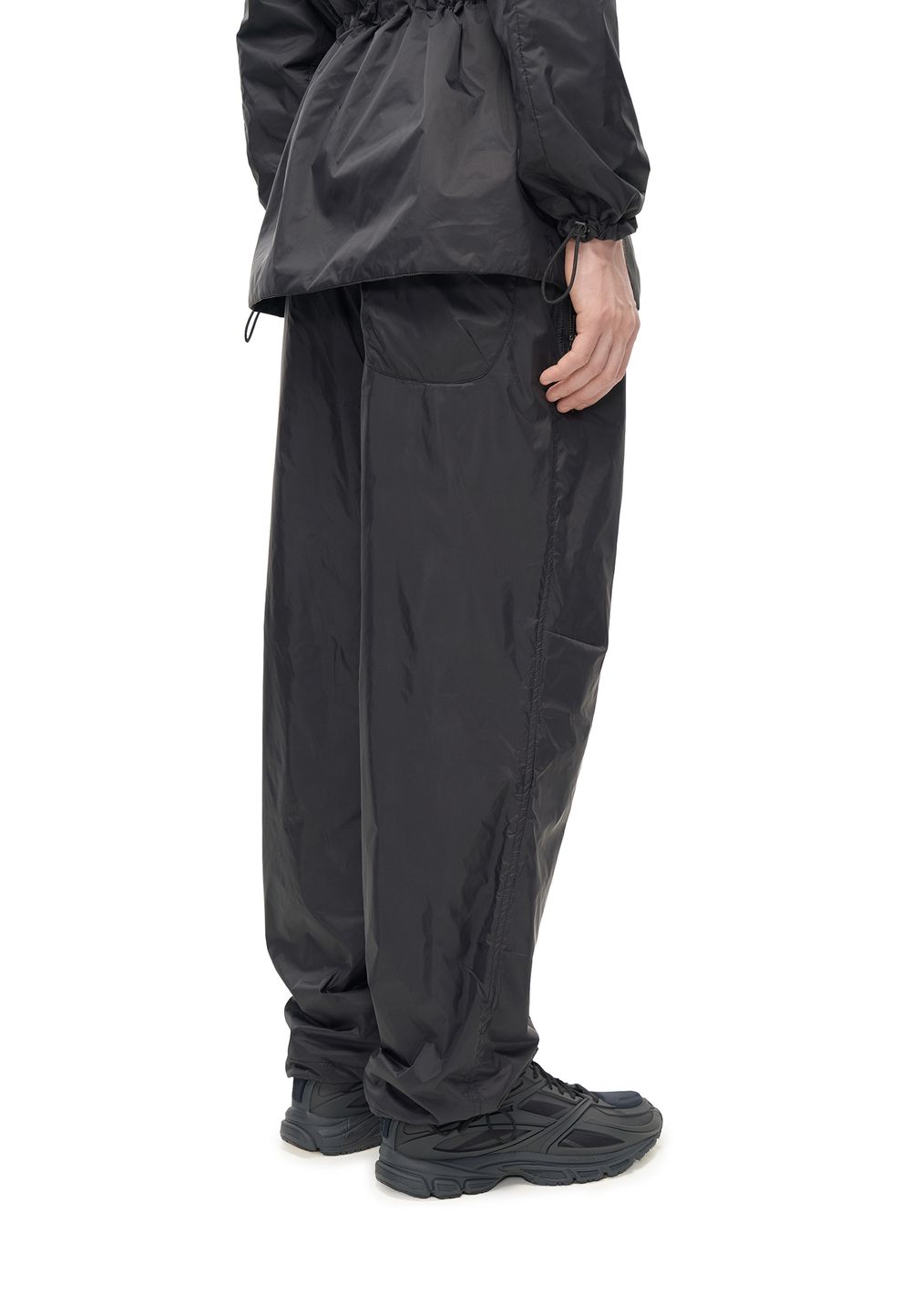 Брюки утепленные Puffer Black (Дутые чёрные)
